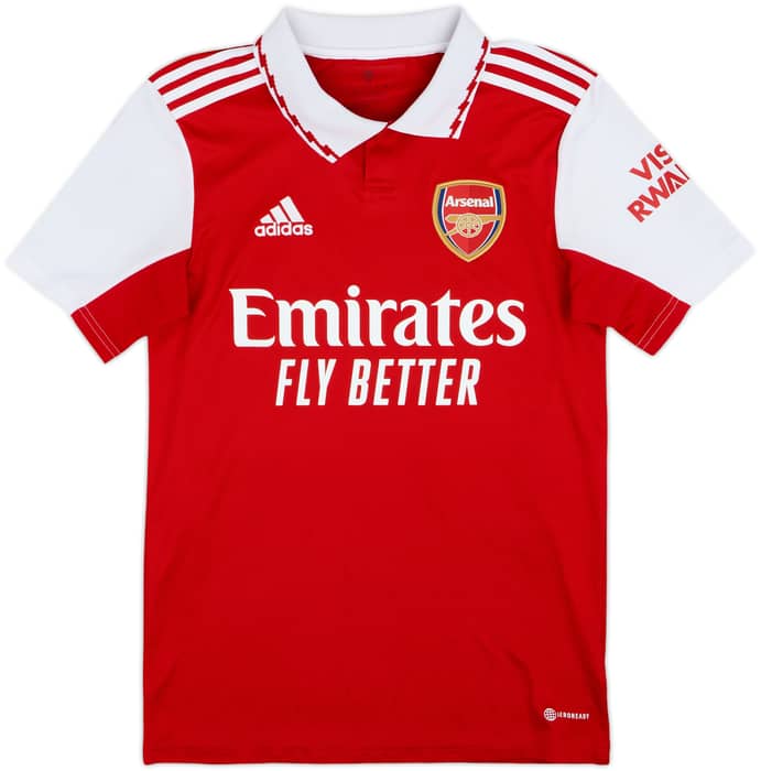 2022-23 Arsenal Home Shirt Saka #7 - 9/10 - (XS)