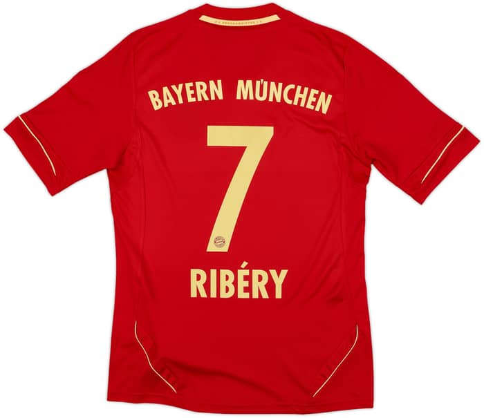 2011-13 Bayern Munich Home Shirt Ribery #7 - 9/10 - (S)