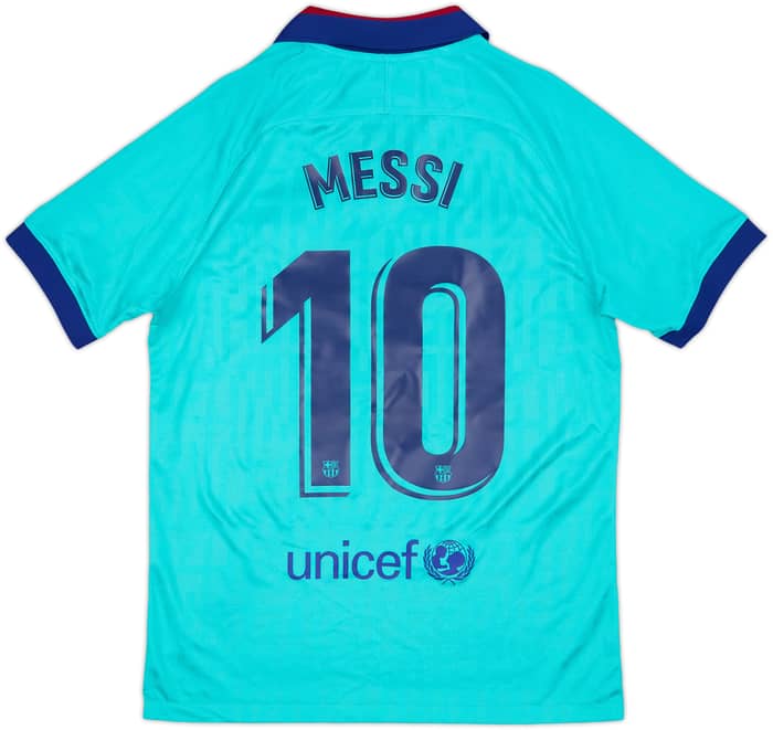 2019-20 Barcelona Third CL Shirt Messi #10 - 9/10 - (M)