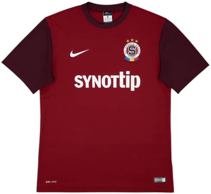 2015-16 Sparta Prague Basic Home Shirt - 6/10 - (M)