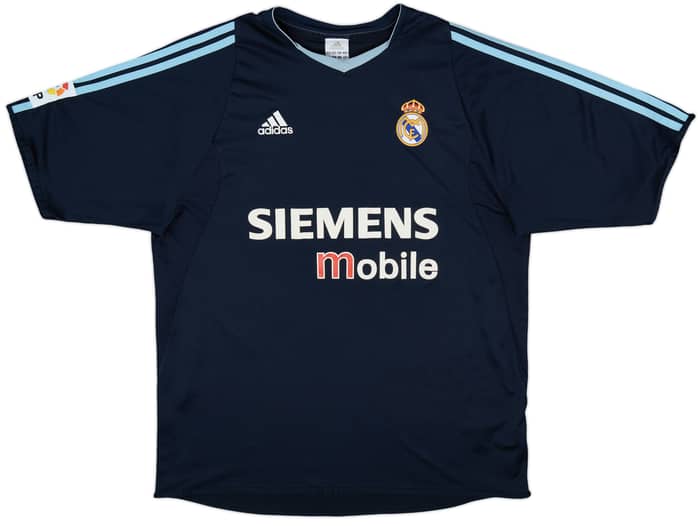 2004-05 Real Madrid Away Shirt Beckham #23 - 8/10 - (L)