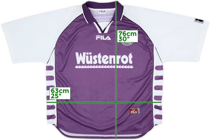 2000-03 Wustenrot Salzburg Away Shirt - 9/10 - (XL)