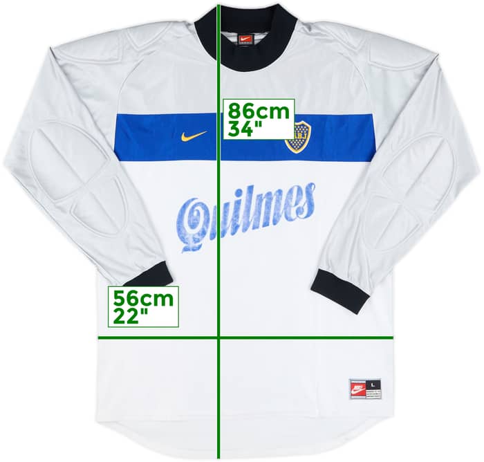 2000-01 Boca Juniors GK Shirt #1 - 5/10 - (L)
