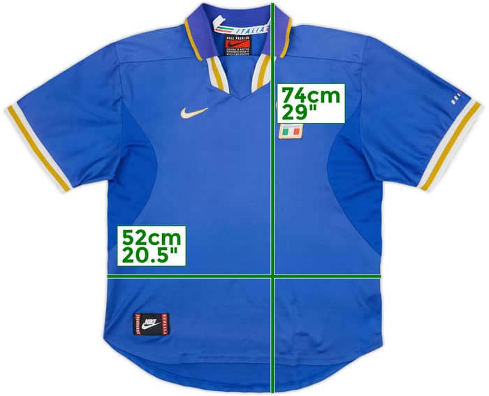 1996-97 Italy Home Shirt - 5/10 - (L)