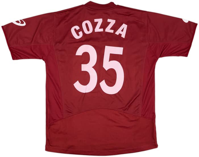 2003-04 Reggina Home Shirt Cozza #35 - 7/10 - (L)
