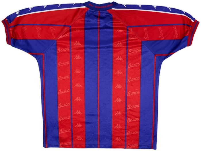 1997-98 Barcelona Home Shirt - 7/10 - (L)