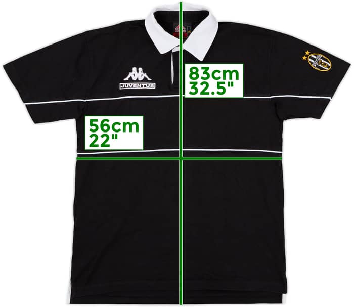 1998-99 Juventus Kappa Polo Shirt - 10/10 - (L)