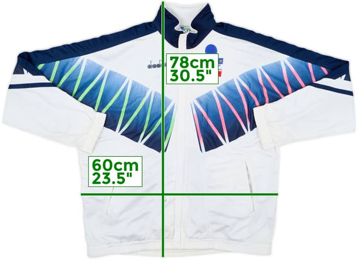 1990 Italy Diadora Track Jacket - 4/10 - (XL)