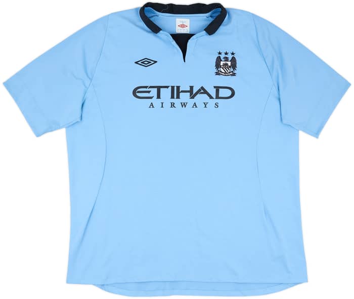 2012-13 Manchester City Home Shirt Kun Aguero #16 - 8/10 - (XXL)