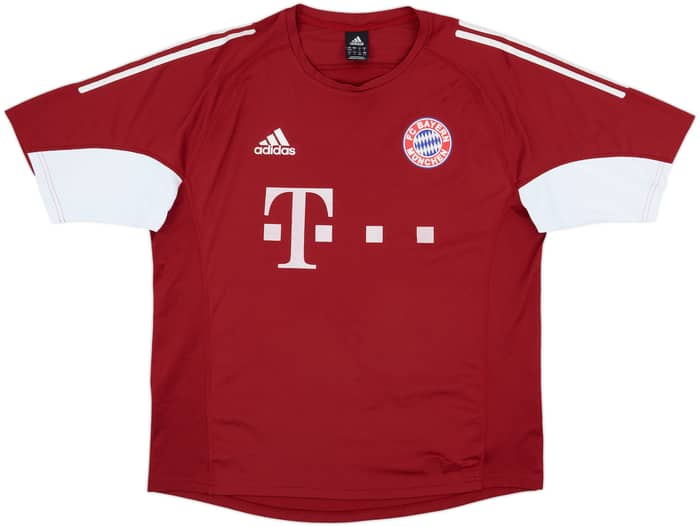 2002-03 Bayern Munich Player Issue adidas Training Shirt - 5/10 - (L/XL)