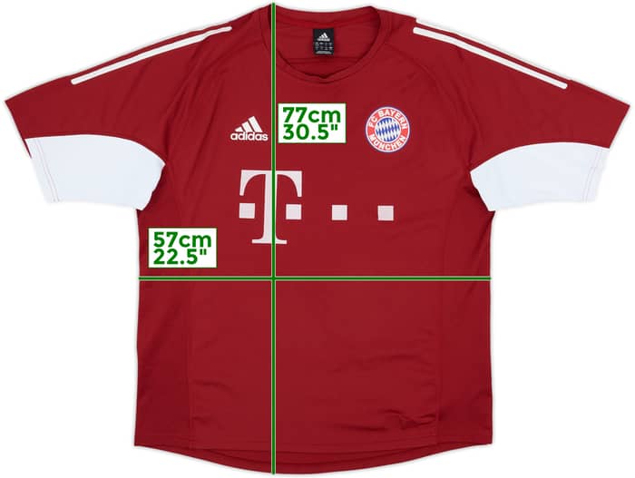 2002-03 Bayern Munich Player Issue adidas Training Shirt - 5/10 - (L/XL)