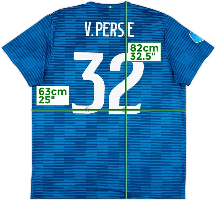 2018-19 Feyenoord Away Shirt V.Persie #32 - 5/10 - (XXL)