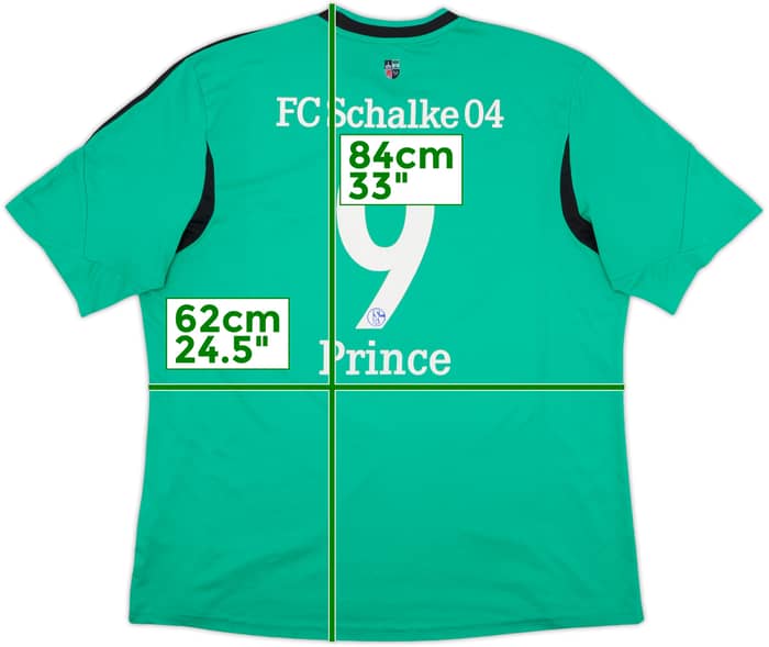 2013-15 Schalke Third Shirt Prince #9 - 5/10 - (XXL)