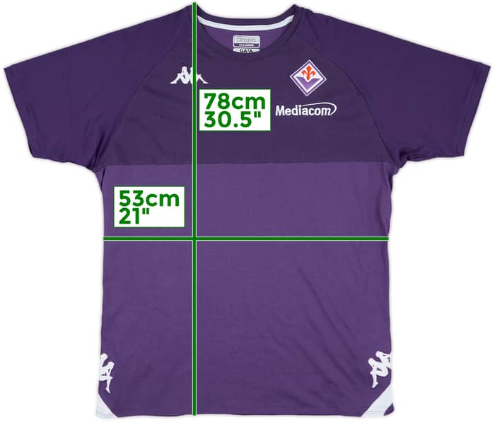 2022-23 Fiorentina Kappa Training Shirt - 8/10 - (XXL)