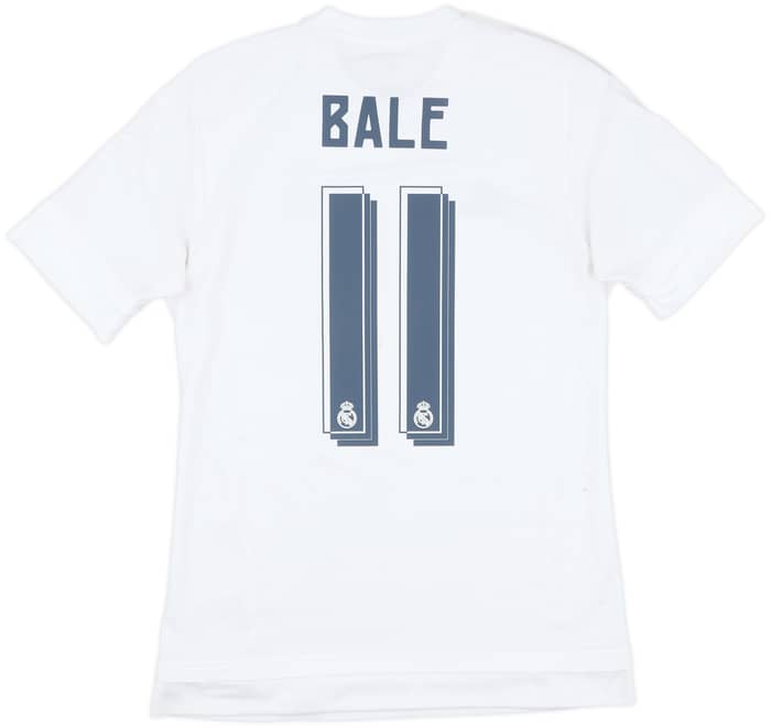 2015-16 Real Madrid Home Shirt Bale #11 - 8/10 - (S)