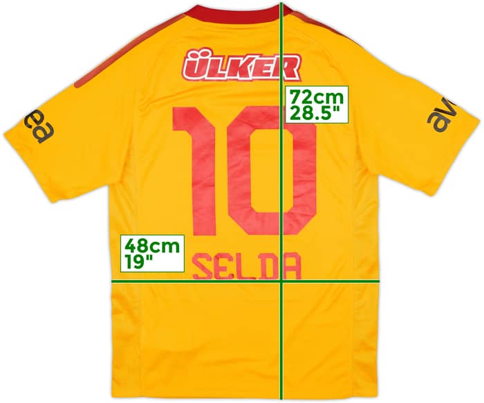 2011-12 Galatasaray Third Shirt Selda #10 - 10/10 - (S)
