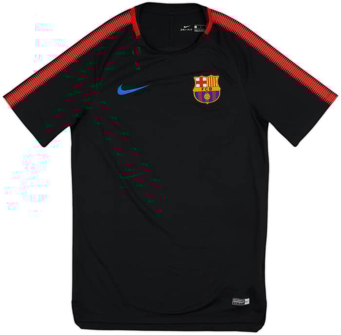 2017-18 Barcelona Nike Training Shirt - 9/10 - (S)