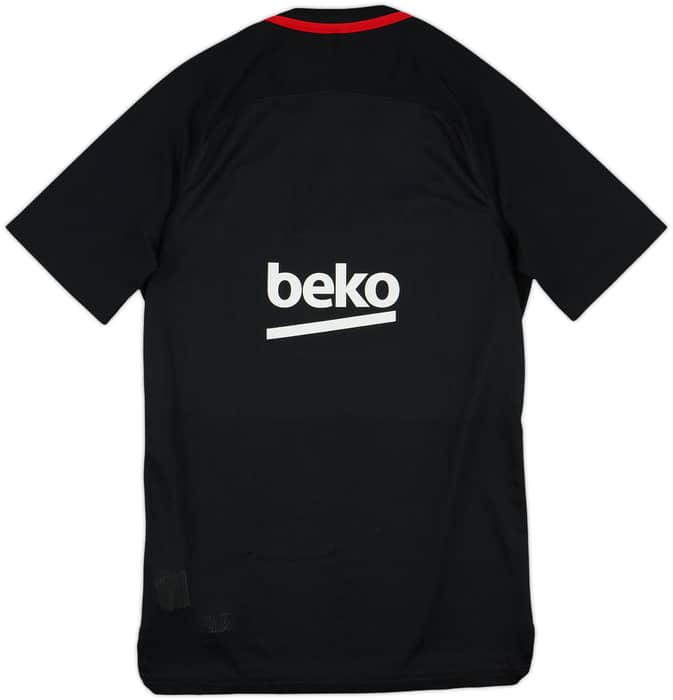 2017-18 Barcelona Nike Training Shirt - 9/10 - (S)