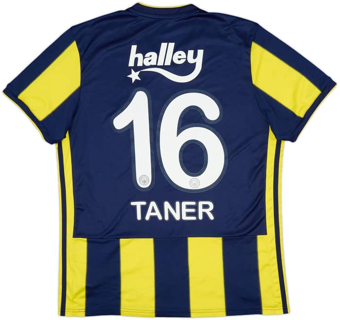2018-19 Fenerbahce Home Shirt Taner #16 - 8/10 - (L)