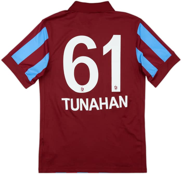 2014-15 Trabzonspor Home Shirt Tunahan #61 - 7/10 - (S)