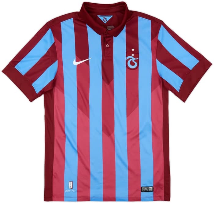 2014-15 Trabzonspor Home Shirt Tunahan #61 - 7/10 - (S)