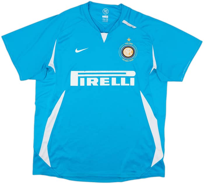 2007-08 Inter Milan Player Issue Nike Training Shirt - 5/10 - (XL)