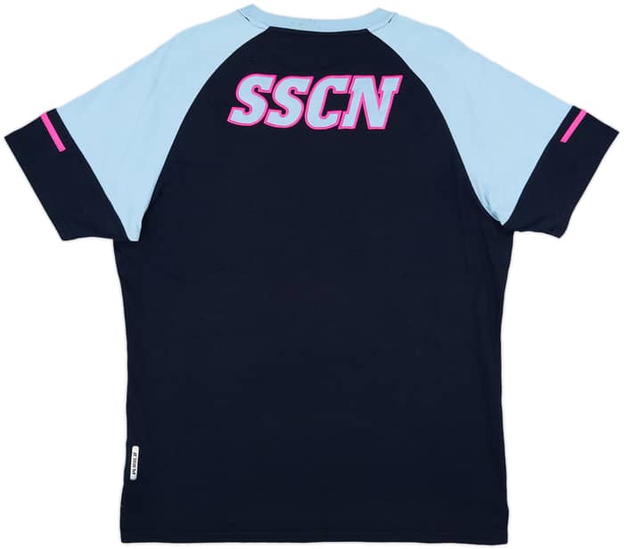 2020-21 Napoli Kappa Cotton Tee - 8/10 - (XXL)
