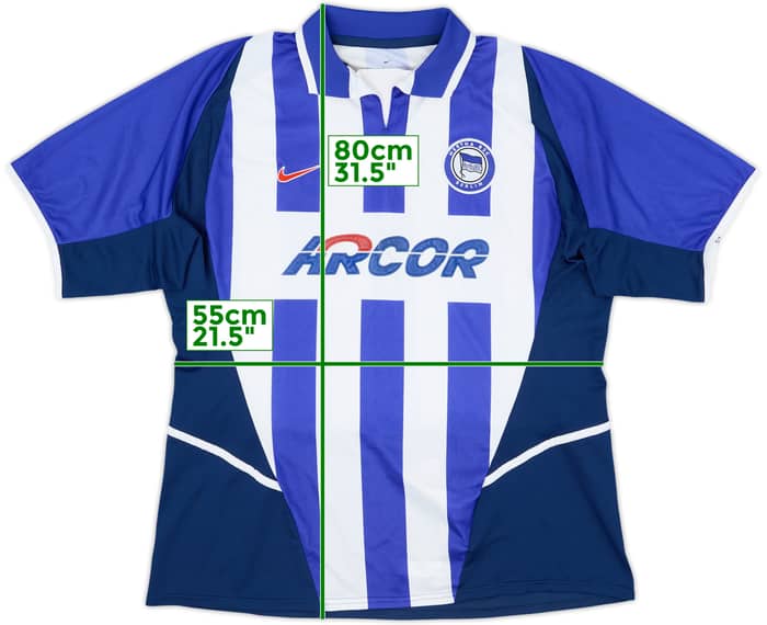 2002-04 Hertha Berlin Home Shirt - 6/10 - (XL)