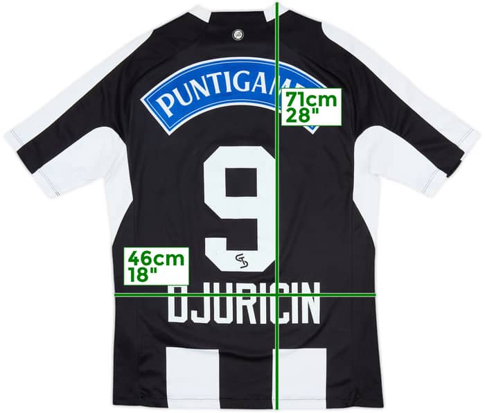 2013-14 Sturm Graz Home Shirt Djuricin #9 - 6/10 - (S)