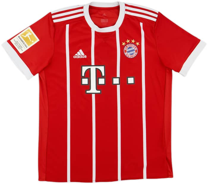 2017-18 Bayern Munich Home Shirt Lewandowski #9 - 5/10 - (L)
