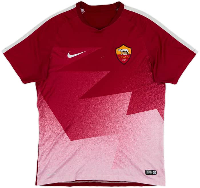 2015-16 Roma Nike Training Shirt - 8/10 - (M)