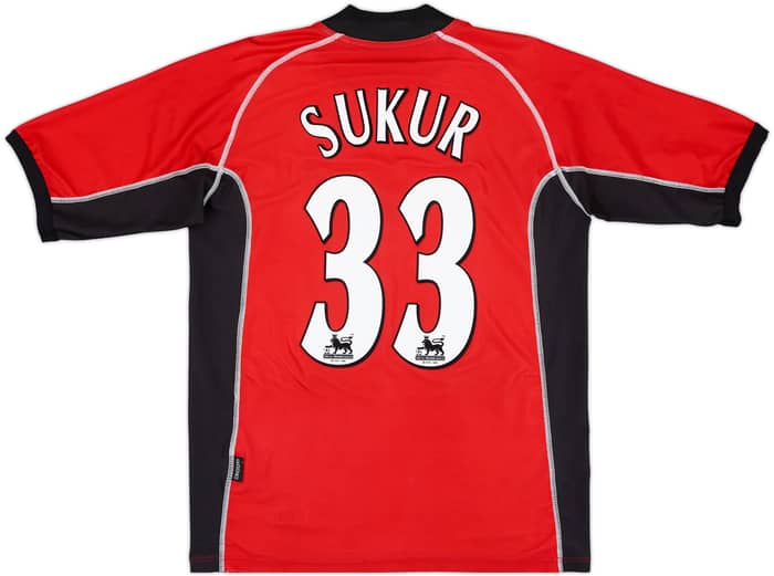 2002-03 Blackburn Away Shirt Sukur #33 - 8/10 - (L)