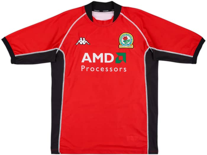 2002-03 Blackburn Away Shirt Sukur #33 - 8/10 - (L)