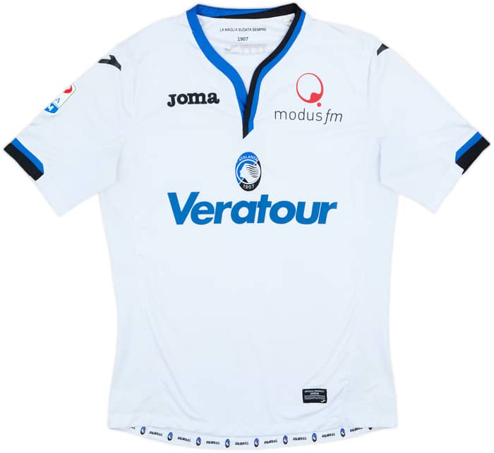 2017-18 Atalanta Away Shirt Cornelius #9 - 4/10 - (L)