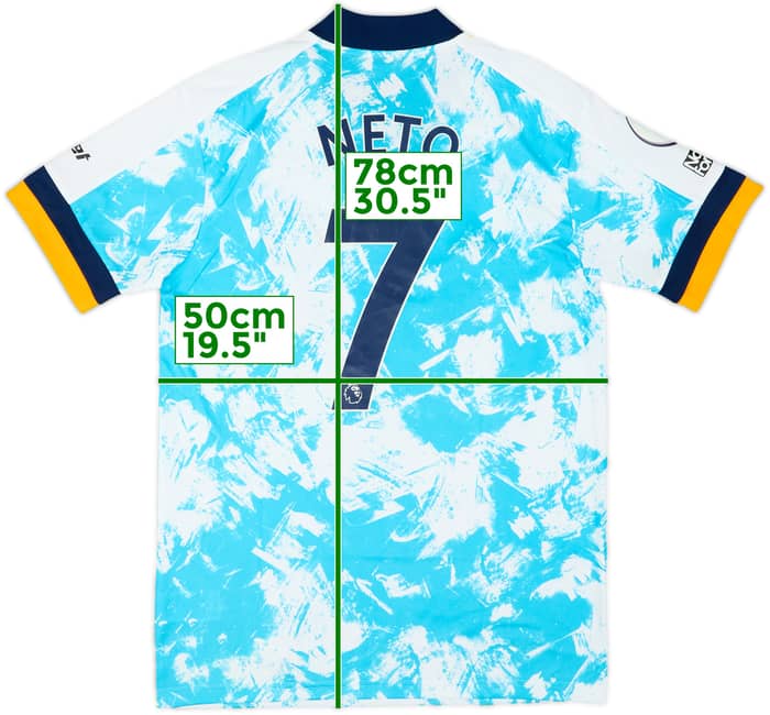 2020-21 Wolves Away Shirt Neto #7 - 9/10 - (M)