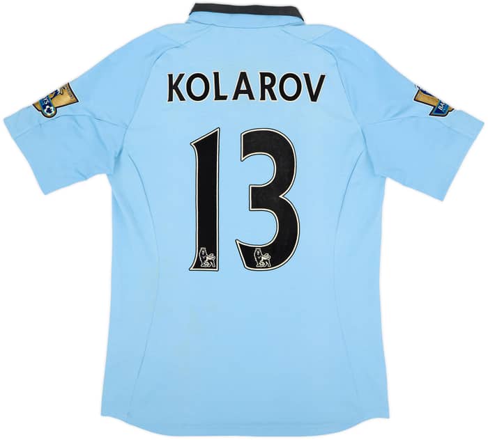 2012-13 Manchester City Home Shirt Kolarov #13 - 6/10 - (M)
