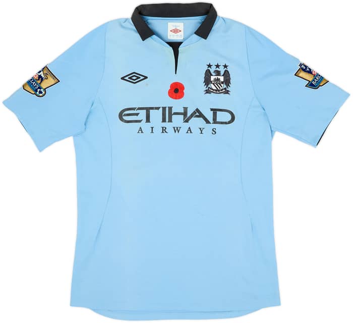 2012-13 Manchester City Home Shirt Kolarov #13 - 6/10 - (M)