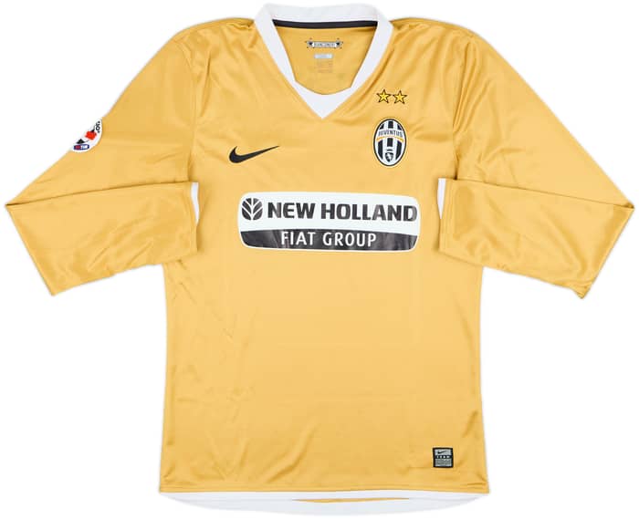 2008-09 Juventus Player Issue Away L/S Shirt Nedved #11 - 7/10 - (M)