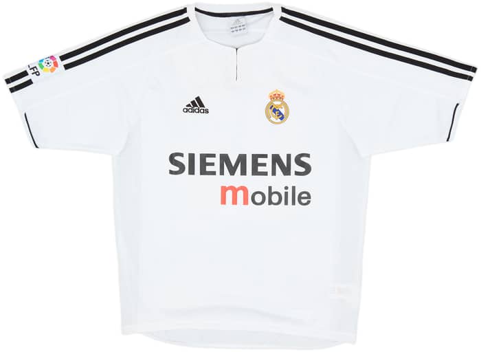 2003-04 Real Madrid Home Shirt Beckham #23 - 6/10 - (S)