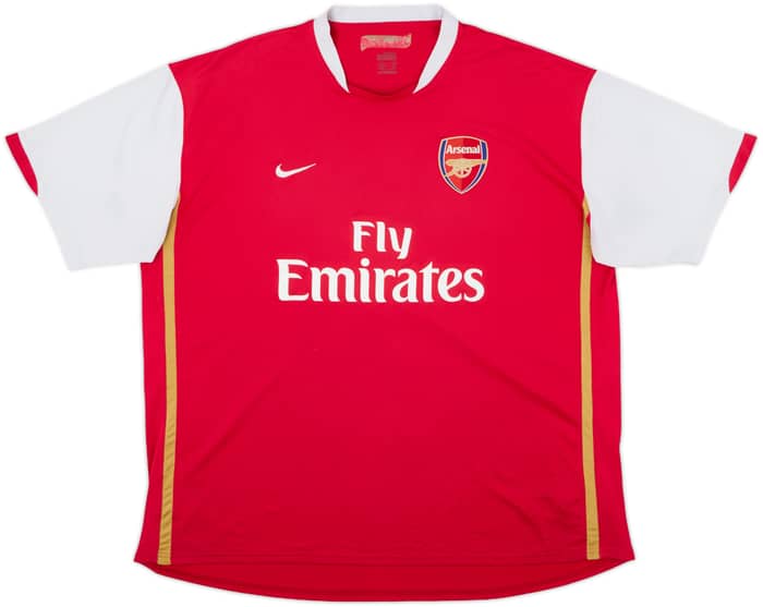 2006-08 Arsenal Home Shirt - 5/10 - (3XL)