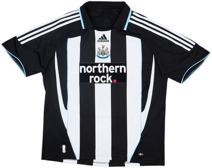 2007-09 Newcastle Home Shirt Jonas #18 - 8/10 - (L)