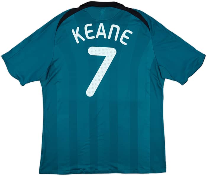 2008-09 Liverpool Third Shirt Keane #7 - 8/10 - (3XL)