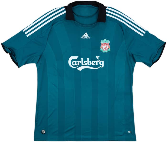 2008-09 Liverpool Third Shirt Keane #7 - 8/10 - (3XL)