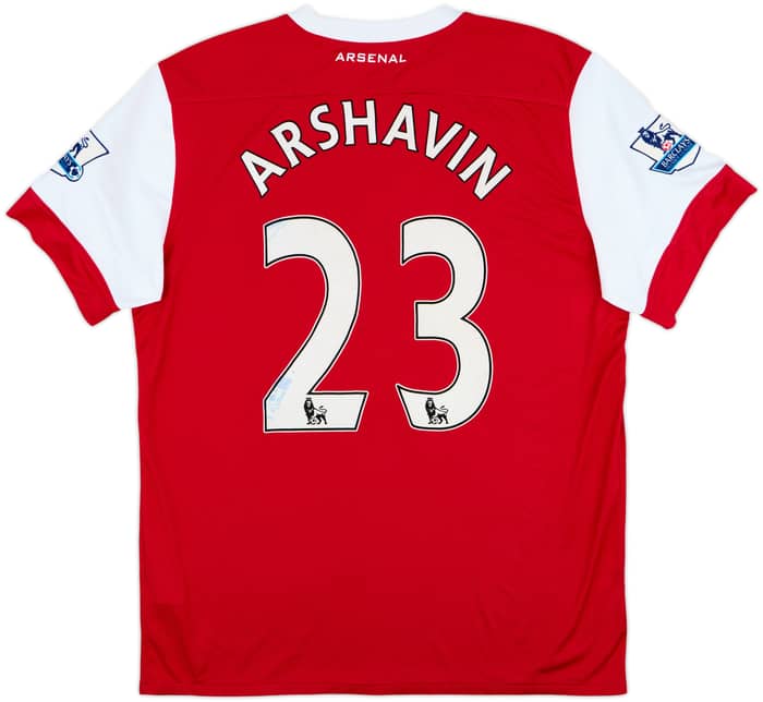2010-11 Arsenal Home Shirt Arshavin #23 - 5/10 - (XL)