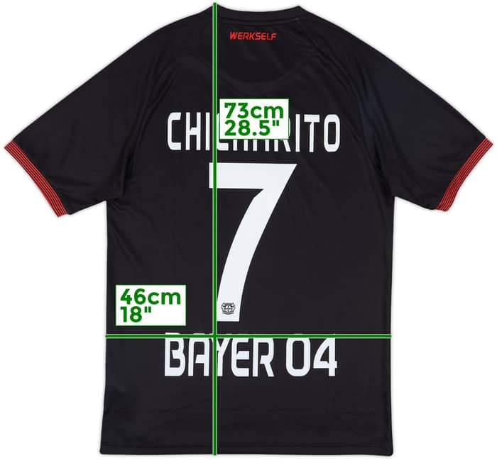 2016-17 Bayer Leverkusen Home Shirt Chicharito #7 - 6/10 - (XS)