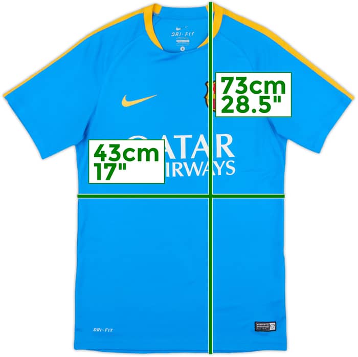 2015-16 Barcelona Nike Training Shirt - 7/10 - (S)