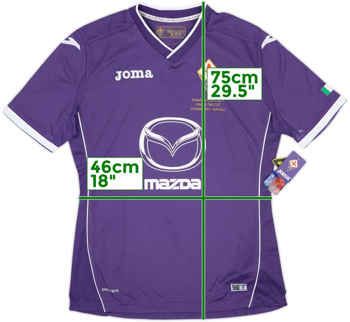 2014-15 Fiorentina 'TIM Finale' Home Shirt (S)