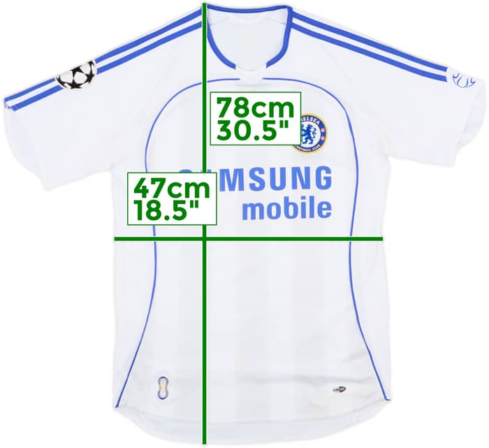 2006-07 Chelsea Away Shirt Shevchenko #7 - 4/10 - (S)