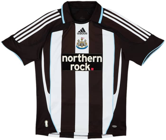 2007-09 Newcastle Home Shirt Ameobi #23 - 8/10 - (M)