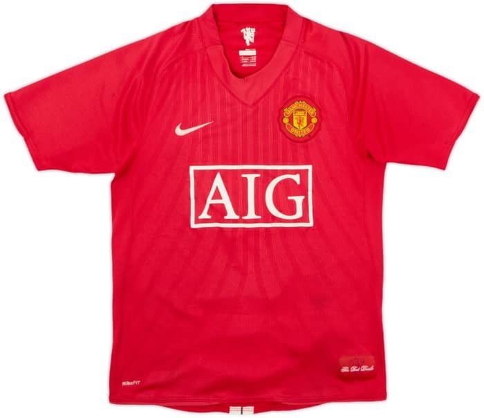 2007-09 Manchester United Home Shirt Ronaldo #7 - 6/10 - (S)